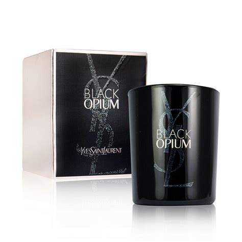 ysl black opıum candle